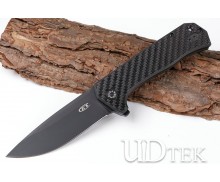 Zero Tolerance ZT0804 Titanium handle folding hunting knife UD405274 